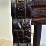 Carved office armchair - Detail 3