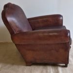 1930s club armchair with flower-shaped backrest - Detail 2