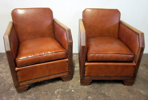 Pair of armchairs Art deco