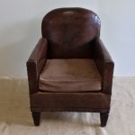 1930s Club armchair with round backrest - Detail 1
