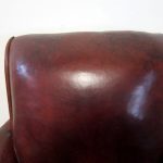 Antique Club Chair with Straight Back - Detail 3