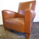 Paire de fauteuils club années 1950 - Detail 1