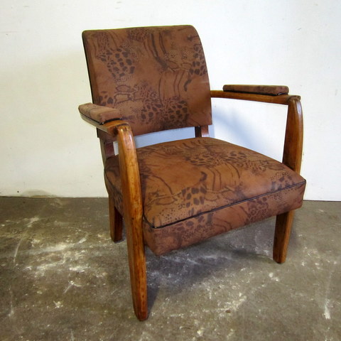 Traditional armchair