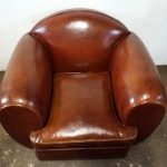 Fauteuil club dossier rond - Detail 1